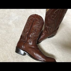 Mens Dan Post Milwaukee LEATHER. Cowboy Boots.